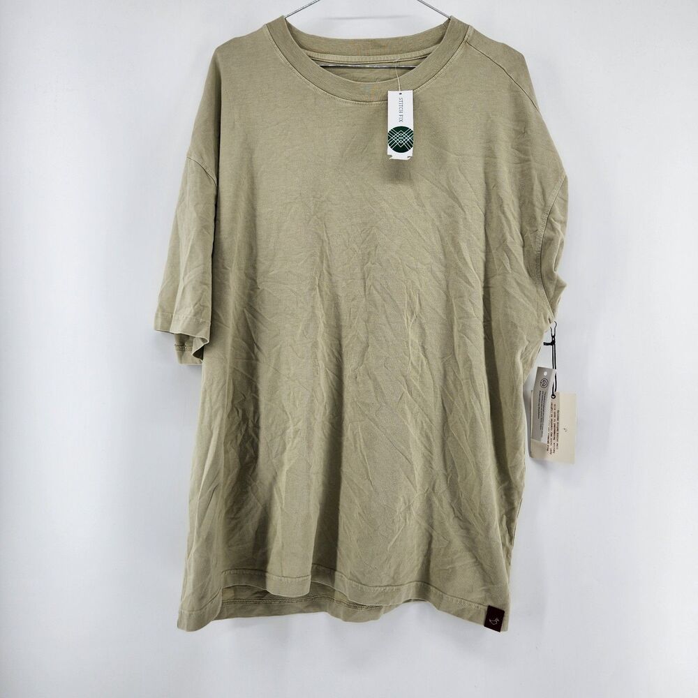 Alesbury Men's XL Light Green Washed Heavyweight Relaxed Fit Tee NWT
